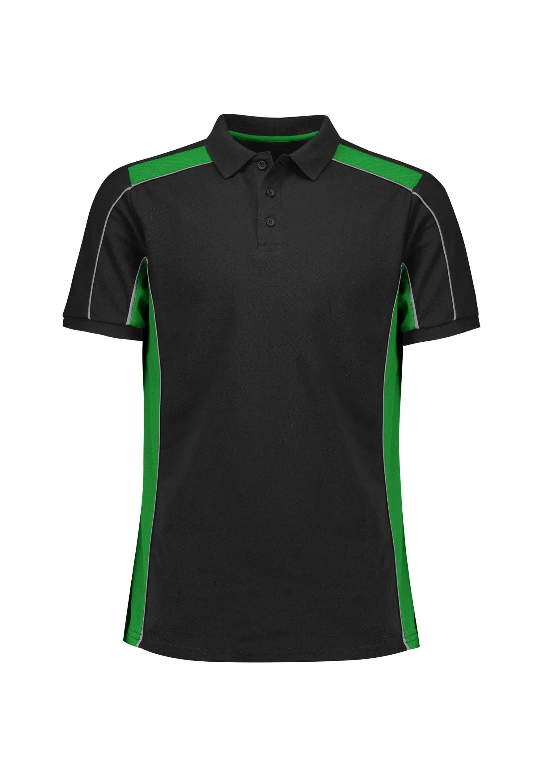 Biz Collection Unisex Grid Moto Polo Shirt P413US